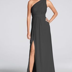 graphite bridesmaid dresses